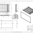 チョコレートカッターの２D図面作成