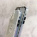シンプル風ケースグッチiPhone 13ブランド字母プリント 保護ケース