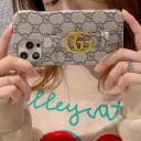iphone13promax/13mini ビジネス風 カバー YSL 背面にカード入れ付き