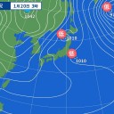 【　いわゆる　南岸低気圧　】