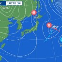 週末は日本列島の南の海上に前線が伸びる