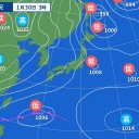 【　上空に　強い寒気　】
