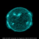 ★【 M1.1　中規模フレア 】発生／【 C M E 】による太陽風の乱れが地球に向かっています。