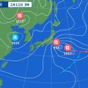 間を空けずに【　次の　南岸低気圧　】が通過する見込みです。