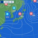 ＜週末は南岸低気圧が通過＞／＜全国7割超が冬日＞