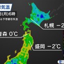 【　路 面 凍 結　】／【　融 雪　】に注意が必要です。