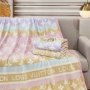 ルイヴィトン ブランケット 毛布 冷房 ブランケット ひざ掛け 膝掛け 掛け毛布 150x200cm　